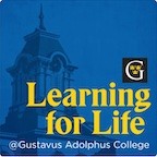 Gustavus Podcast Logo