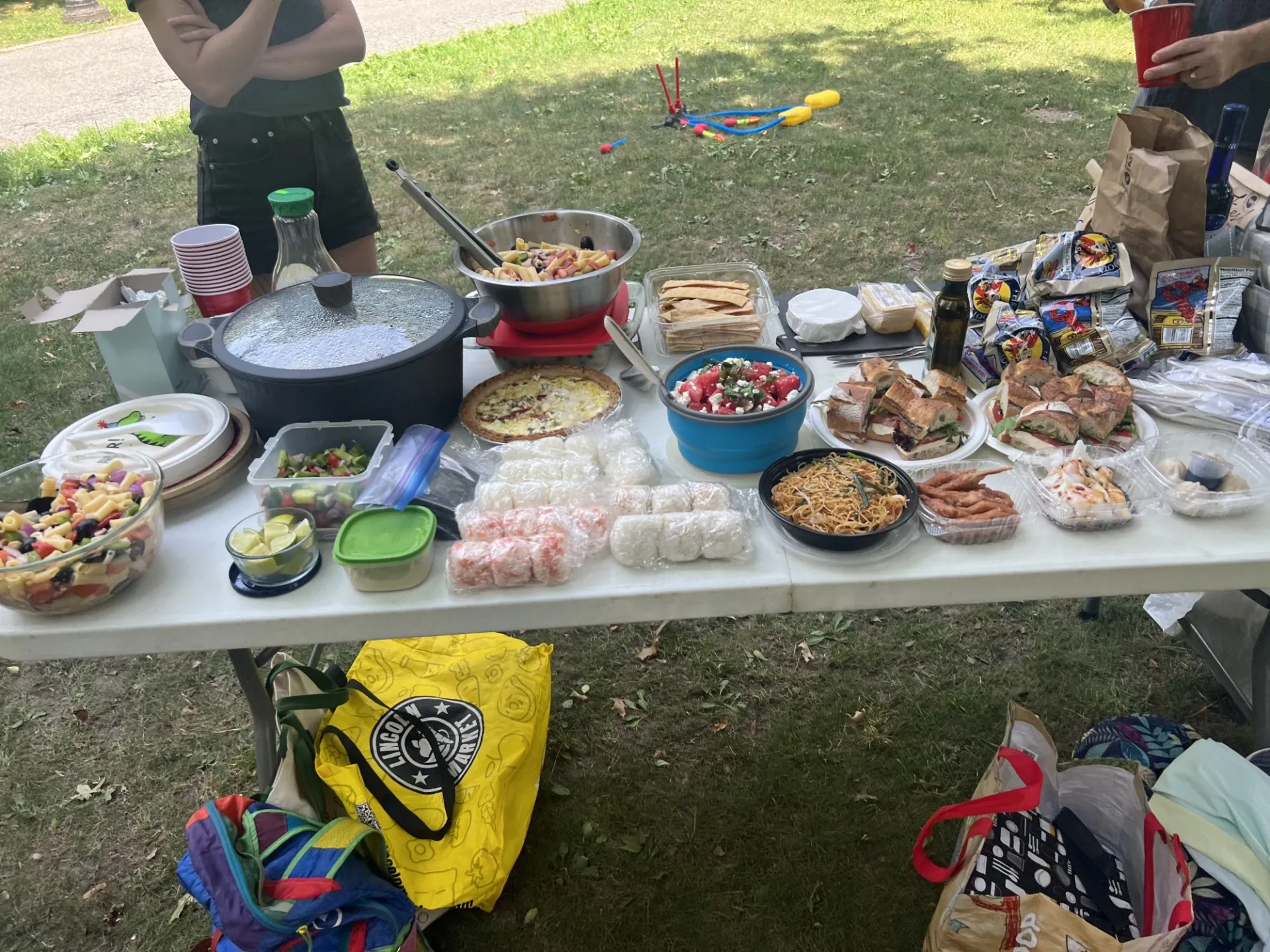 The spread