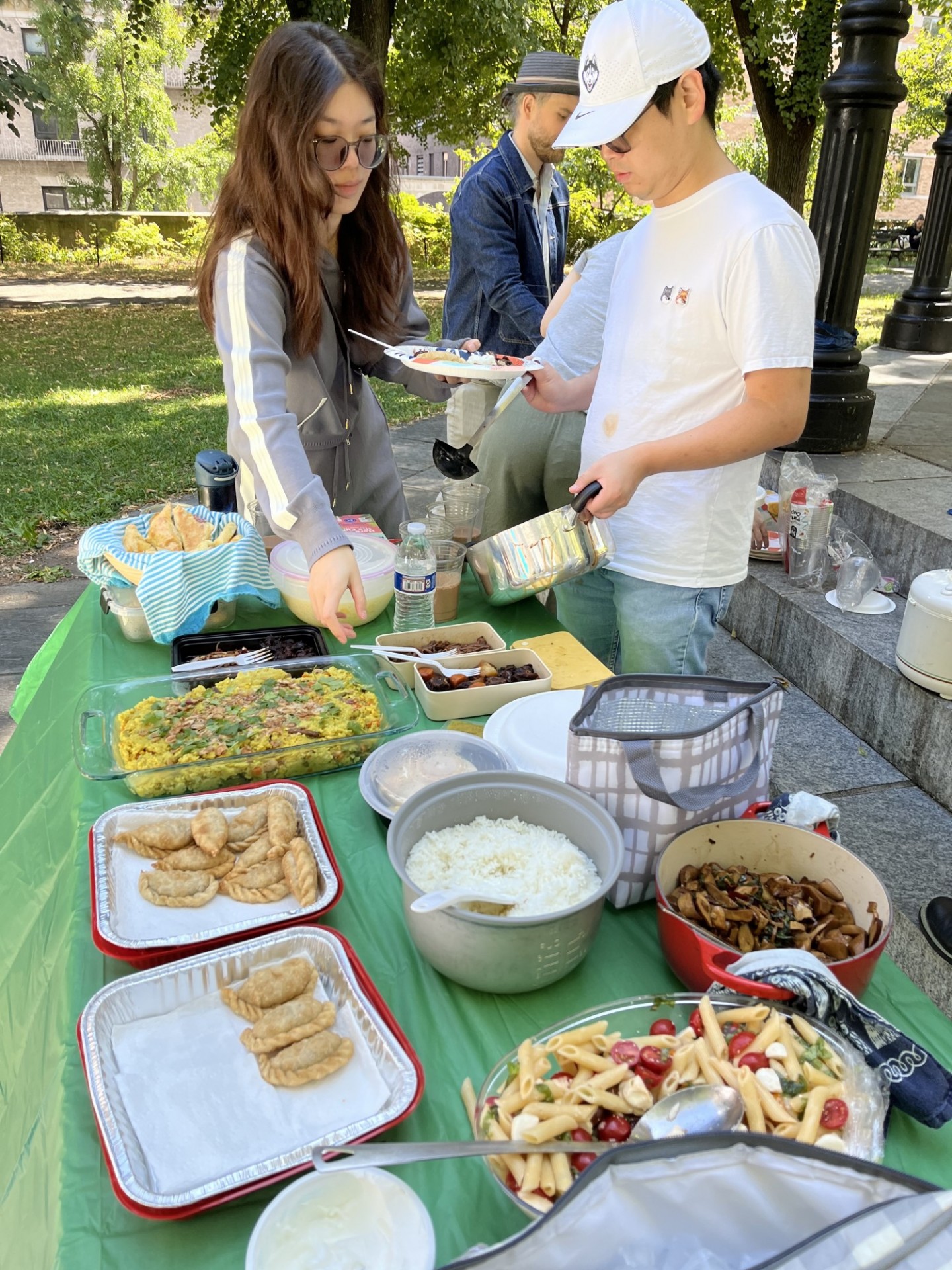 Lab potluck offerings